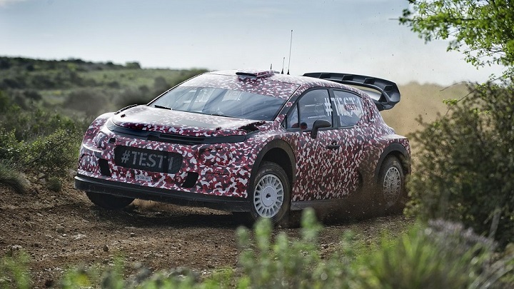 Citroen Racing WRC test 1