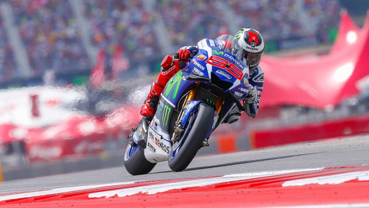 Jorge Lorenzo en carrera