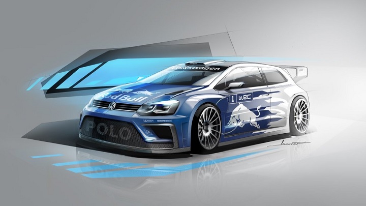 Volkswagen Polo R WRC 2017 boceto