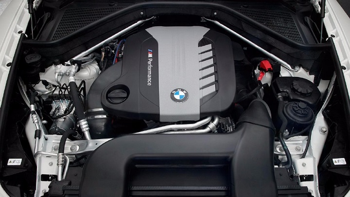 BMW motor diesel de cuatro turbos 6