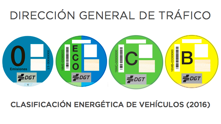 DGT CLASIFICACION ENERGETICA DE VEHICULOS 2016