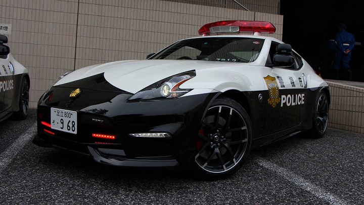 Nissan 370Z policia Japon