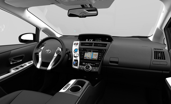 Toyota Prius Plus 2016 interior