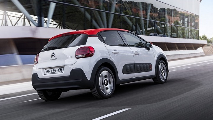 Citroën C3 zaga tres cuartos