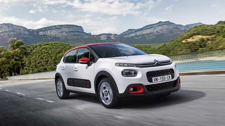 Citroën C3 frontal tres cuartos