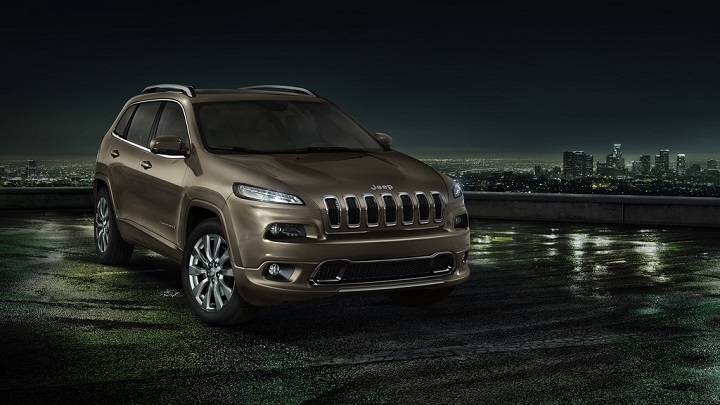 Jeep Cherokee Overland 2016 frontal tres cuartos