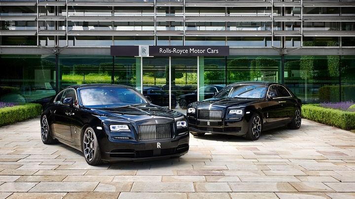 Rolls-Royce Ghost y Wraith Black Badge