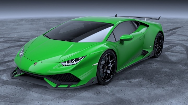 Lamborghini Huracan verde