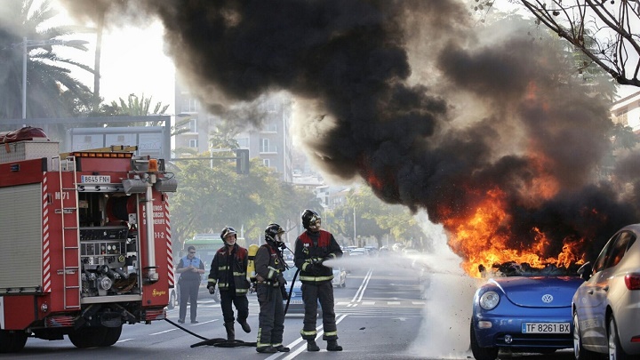 sofocando incendio beetle
