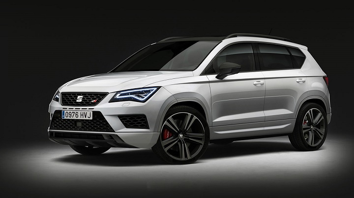 SEAT Ateca Cupra render