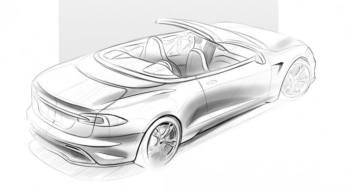 Tesla-Model-S-descapotable-boceto