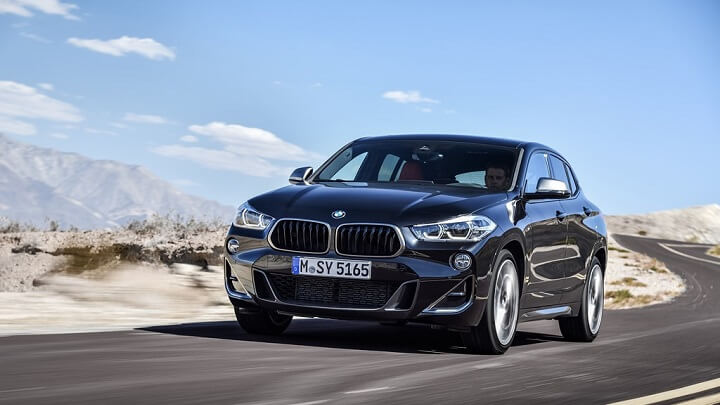 BMW-X2-M35i-frontal-tres-cuartos